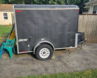 Ten foot journey landscapers trailer