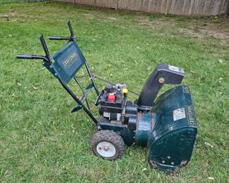 Craftsman snowblower in good condition needs tune up