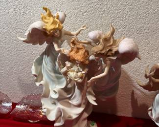 Large Roman Seraphim Angel Figurine Numbered