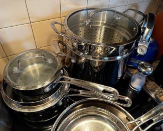 All-Clad & Cuisinart Pots * Pans