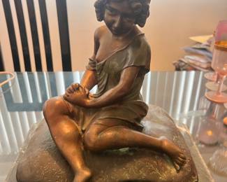 Bronze statue