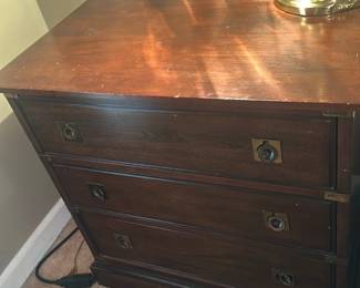 pairCollingsWood 3-Drawer side table