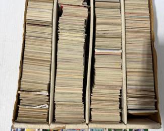 Large Football Trading Card Collection 1990s NFL Fleer, Upper Deck & More
