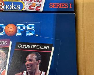 NBA Hoops Collect-A-Books Series I Basketball Mini-Books Original Display Case