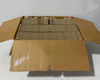 Large Box of 1987 Topps Baseball Cards Thousands of Cards, Stars & Duplicates