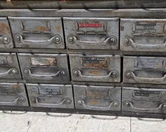 Equipto 18 Drawer Metal Parts Cabinet #2
