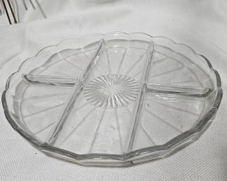 Glass Veggie Serving Dish #2