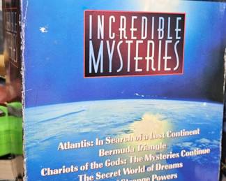 Incredible Mysteries VHS Collection.