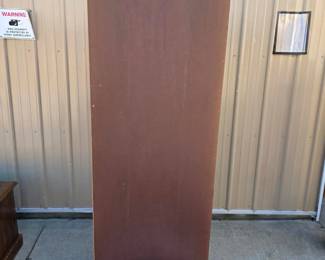 Tall Wood Grain 4-Shelf Bookcase / Storage Shelving Unit