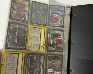 1990 Maxx NASCAR Racing Trading Card Collection Binder Earnhardt, Elliott, Labonte