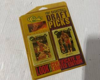 1991 Classic Basketball Draft Picks Larry Johnson & Billy Owens Card Sets - Large Lot (1 of 2)