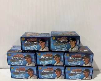 Lot of 10 2000 Bowman Chrome MLB Baseball Draft Picks & Prospects Card Boxes (2 of 2)