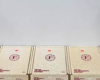 Lot of 5 Star Pics 1991 Pro Prospects Basketball Medallion Edition Card Sets