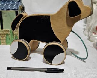 Lovevery Pull Pup Wooden Pull Along Toy
