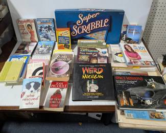 Misc. Media Lot: Movies, Games, Books & Ephemera