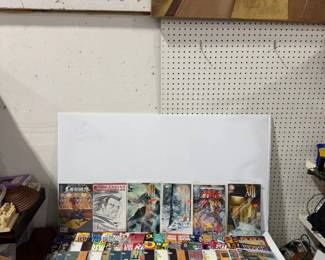 Large Assorted Comic Book Collection Vertigo, DC, Dark Horse, Malibu, Alias & More
