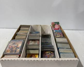 Large Assorted Trading Card Collection Sports, Marvel, Star Trek, Santa & More