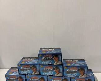 Lot of 10 2000 Bowman Chrome MLB Baseball Draft Picks & Prospects Card Boxes (1 of 2)