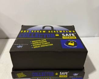 Collector Safe Premium One Screw Screwdown Trading Card Holders Boxed Lot 1 of 4