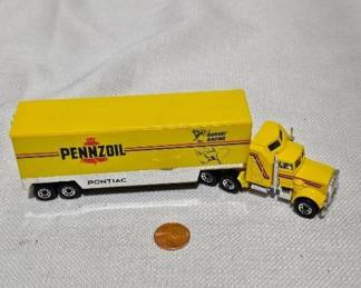 Pennzoil Trailer with Truck