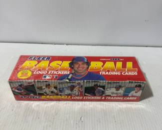 1989 Fleer Baseball Complete Factory Set 660 Cards & 45 Logo Stickers Sealed