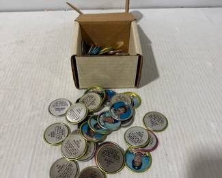 1980s Baseball Player Button Collection - MLB Players & Teams - Large Assortment