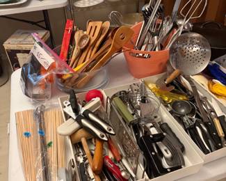 Kitchen Utensils and silverware