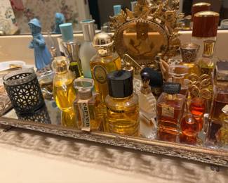 Vintage perfume bottles