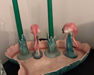 Flamingo Candle Holder