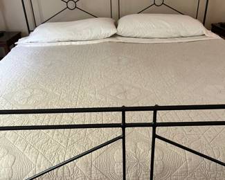 KING IRON BED
