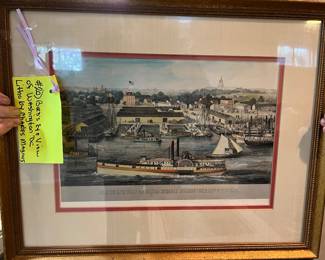 20. Bird’s Eye View of Washington D. C. Litho by Charles Magnus 