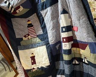 LIGHTHOUSE KING QUILT