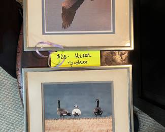 27. 3 Geese Picture     28. Heron Picture