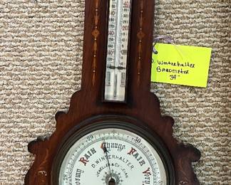 Barometer by D. Winterhalter,