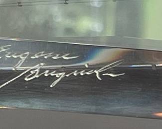 Eugene Brignola Lucite Sailboat,
