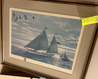  1. “The Little Jennie Bugeye Coming Home to Solomons”  by John Poague MacLeod    366/950