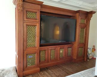$2,800.00 Custom Architectural Entertainment Center / Media Wall
