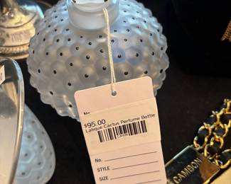 Lalique Cactus Perfume Bottle 