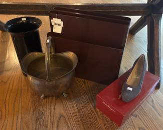 MCM Kartell Brown Magazine Rack, Women's Shoes 