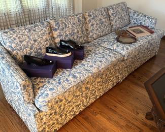 Floral Couch, Shoes 