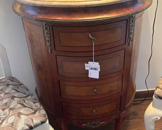 Marble Top Chest of Drawers 