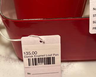 Dansk Enamel Loaf Pan 
