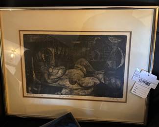 Signed Raymond Dudley Modernist 
