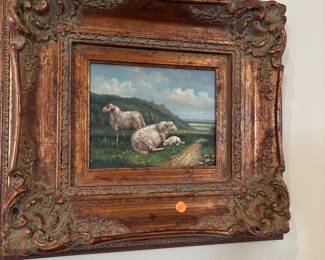 Love this sheep painting 