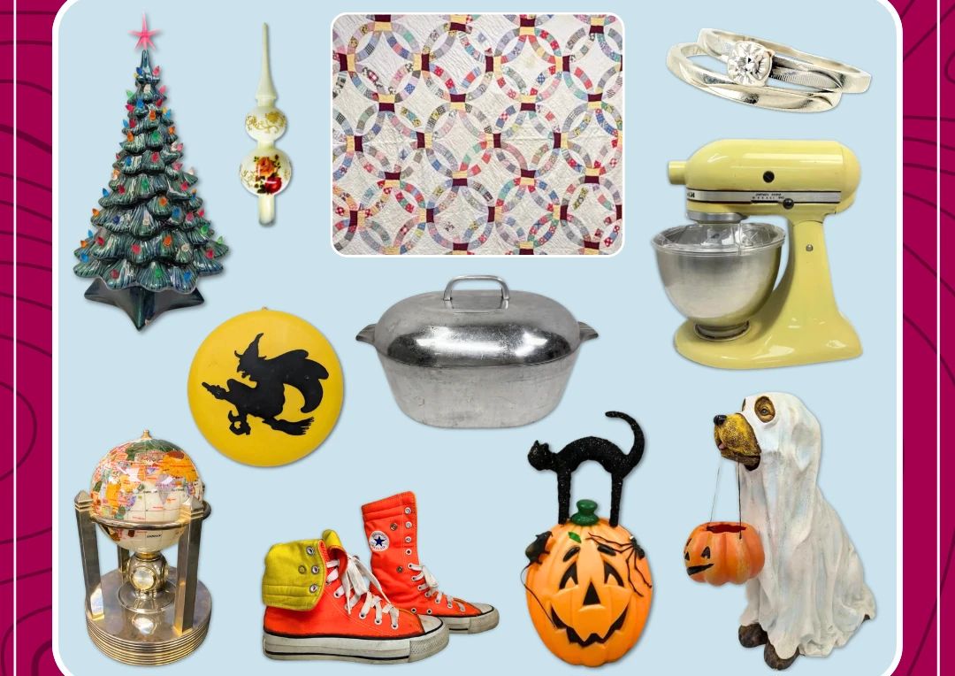 Christmas Decor, Quilts, & Vintage Finds