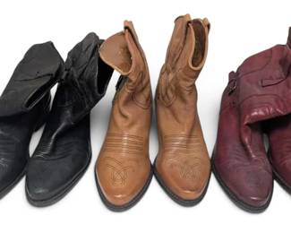 Three Pairs Of 8M Franco Sarto Womans Shoes