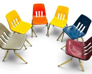 Colorful Childrens Chairs