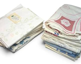 Embroidered Pillow Cases  More
