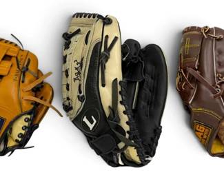 Leather Baseball Catchers Mitt Louisville Slugger, Pee Wee Mag, T Ball USA
