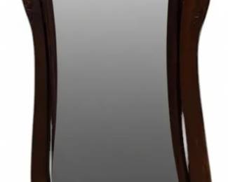 Vintage Wood Standing Mirror